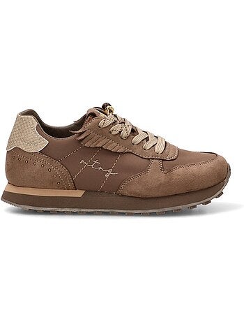 Deportivas casual mujer suela plana - mustang