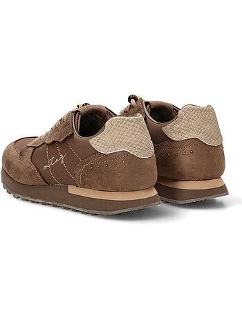 Deportivas casual mujer suela plana - mustang