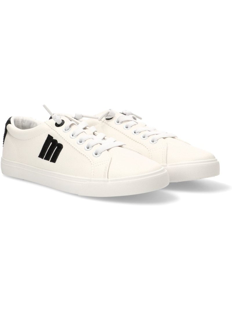 Deportivas Casual Mujer Suela Plana - Mustang Negro - Kiabi