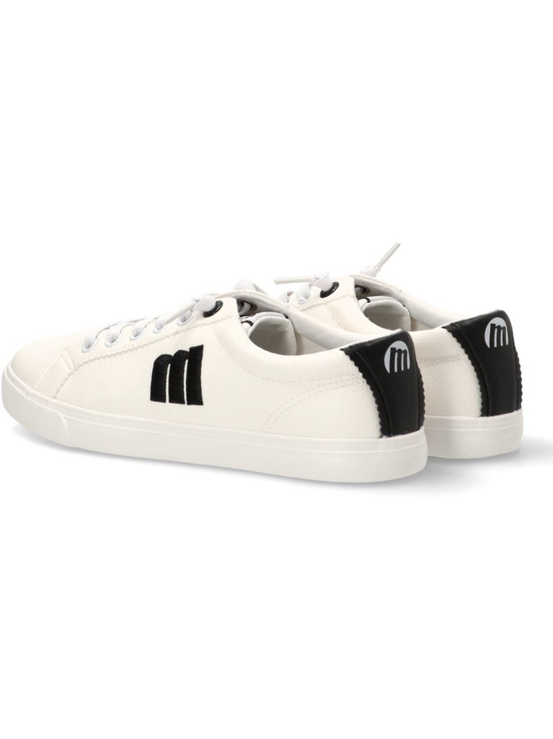 Deportivas Casual Mujer Suela Plana - Mustang Negro - Kiabi