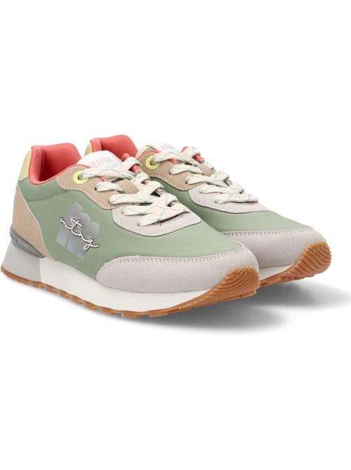 Deportivas Casual Mujer Suela Plana - Mustang - Kiabi Deportivas Casual Mujer Suela Plana - Mustang - Kiabi