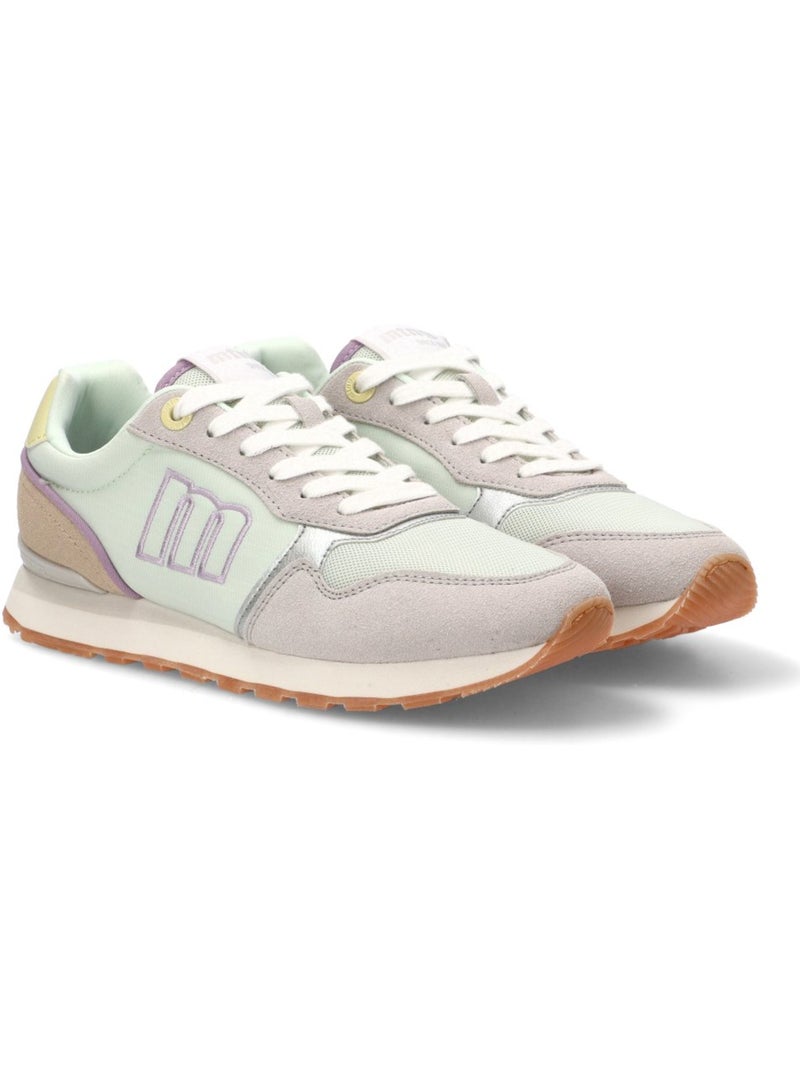 Deportivas Casual Mujer Suela Plana - Mustang Verde - Kiabi