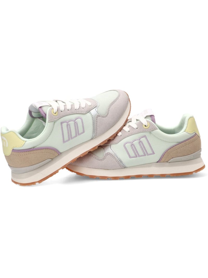 Deportivas Casual Mujer Suela Plana - Mustang Verde - Kiabi