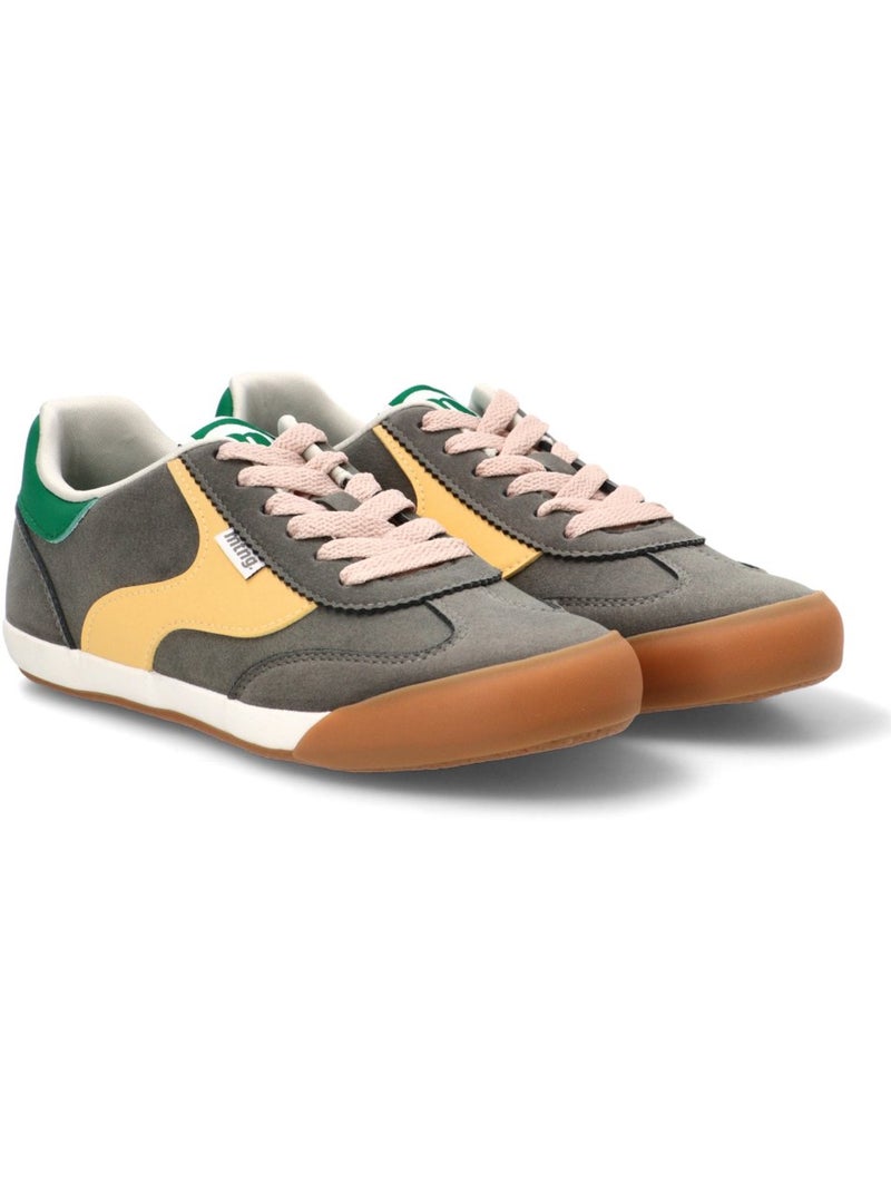 Deportivas Casual Mujer Suela Plana - Mustang Verde - Kiabi