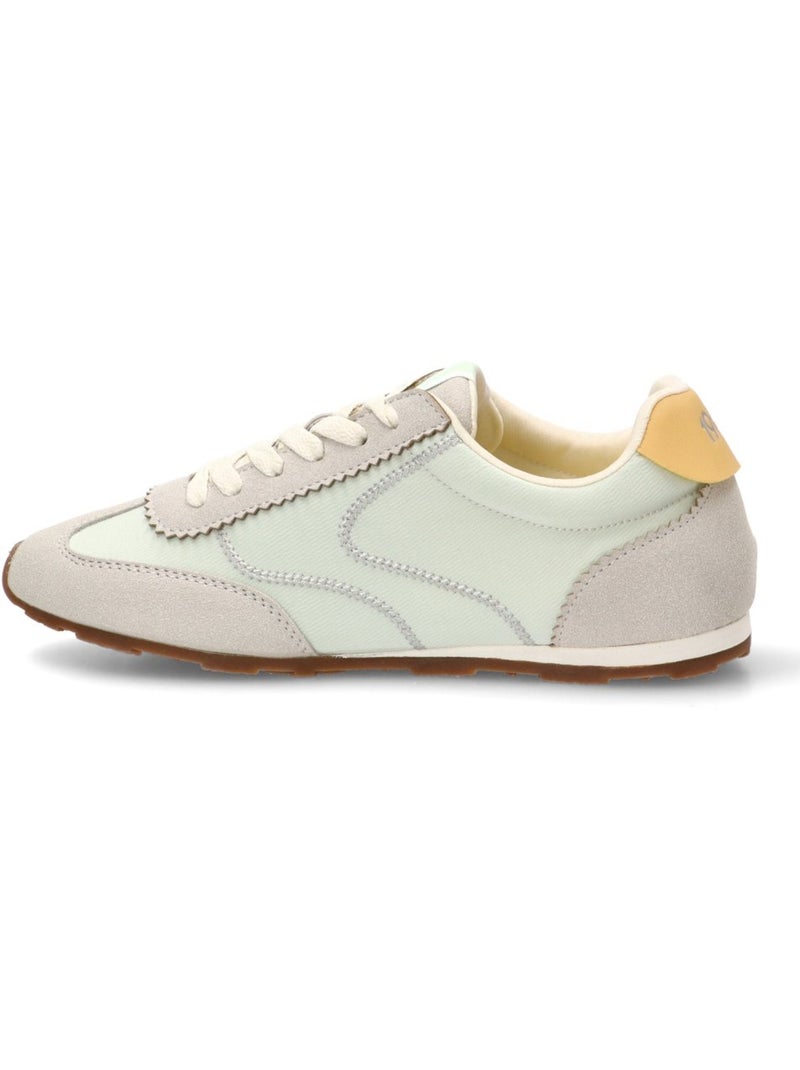 Deportivas Casual Mujer Suela Plana - Mustang Verde - Kiabi