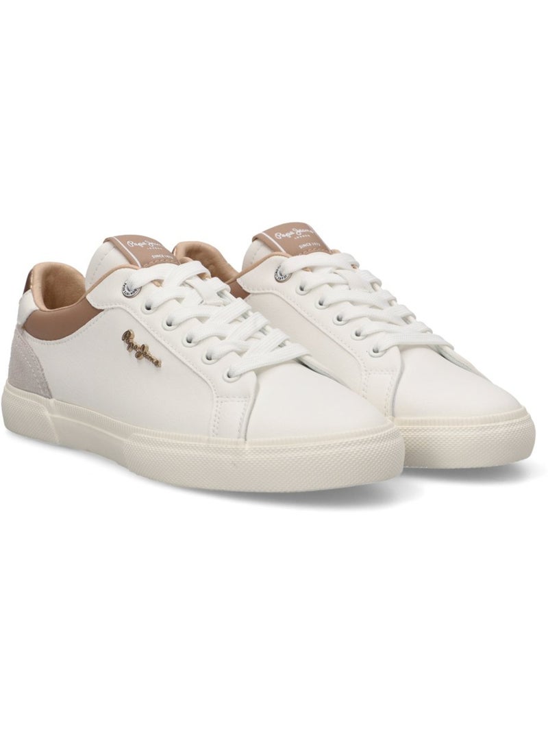 Deportivas Casual Mujer Suela Plana - Pepe Jeans Blanco - Kiabi