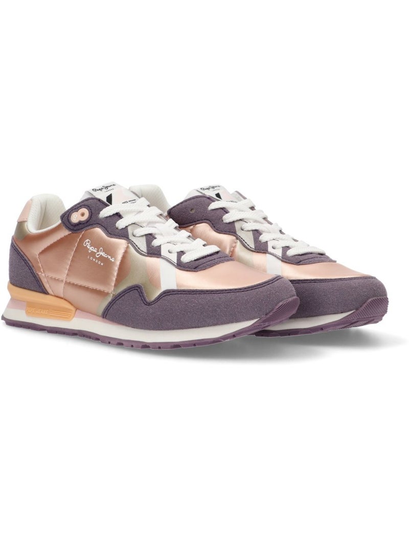 Deportivas Casual Mujer Suela Plana - Pepe Jeans Malva lila - Kiabi