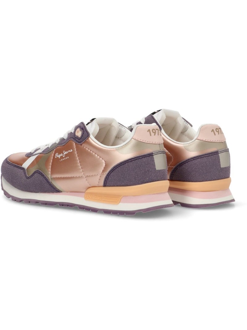 Deportivas Casual Mujer Suela Plana - Pepe Jeans Malva lila - Kiabi
