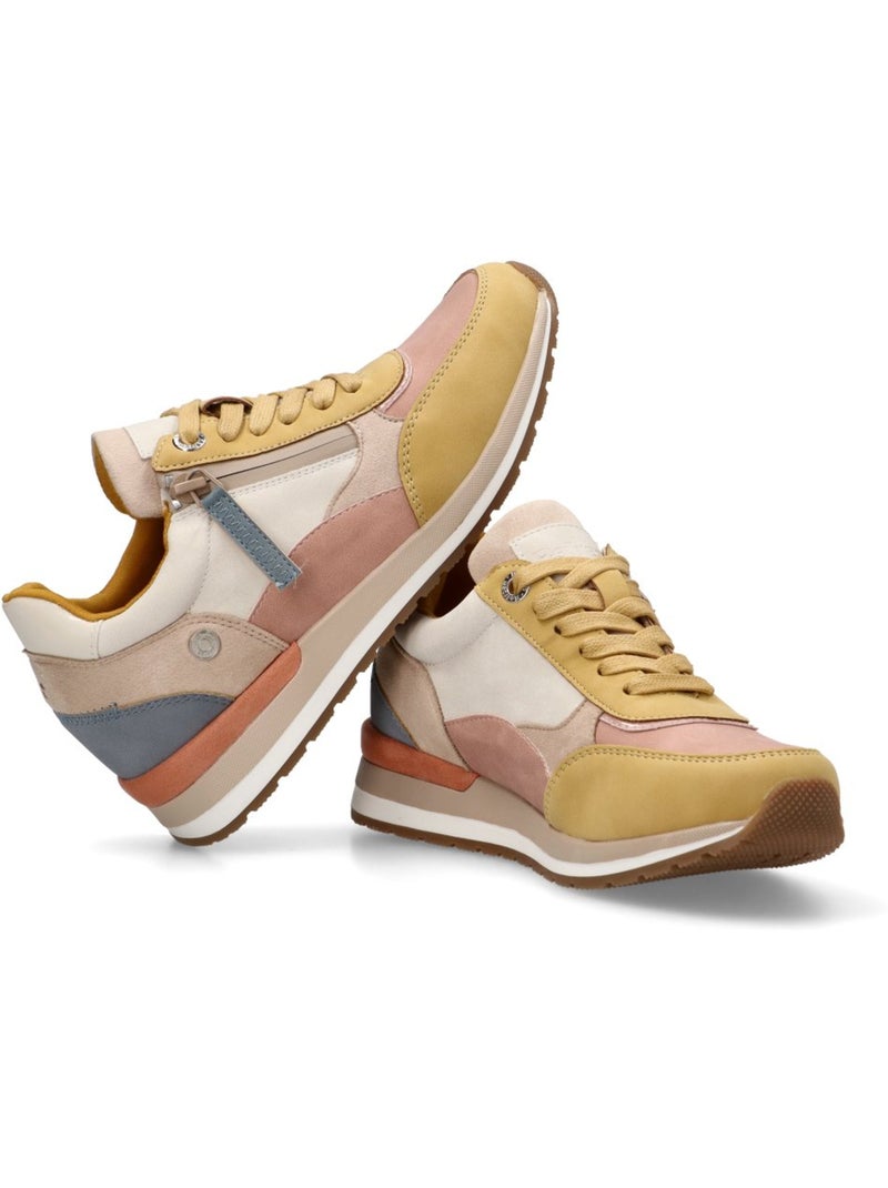 Deportivas Casual Mujer Suela Plana - Refresh Beige - Kiabi