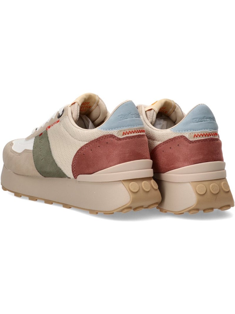 Deportivas Casual Mujer Suela Plana - Refresh Beige - Kiabi
