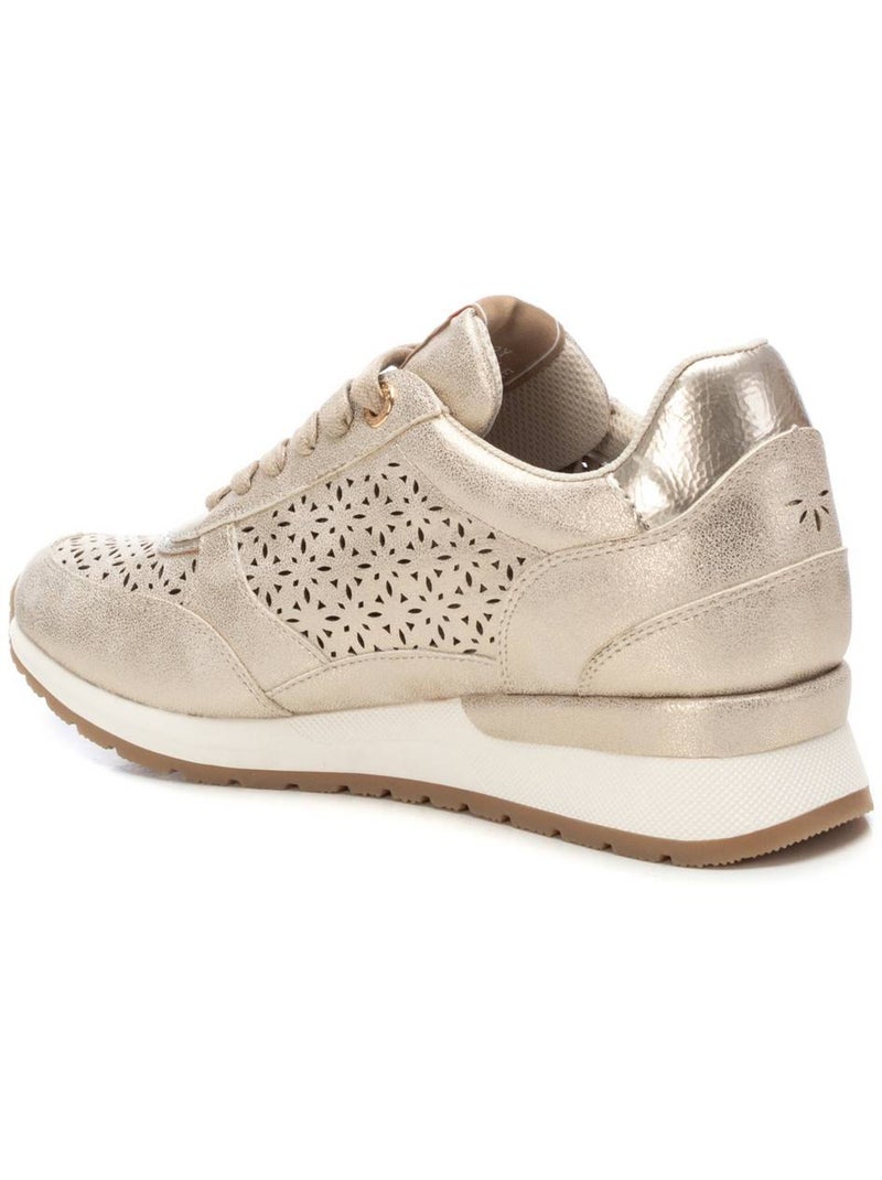 Deportivas Casual Mujer Suela Plana - Refresh Oro - Kiabi