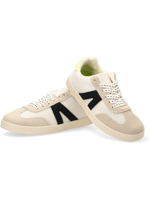 Deportivas Casual Mujer Suela Plana - Vanva - Kiabi Deportivas Casual Mujer Suela Plana - Vanva - Kiabi