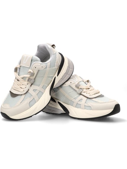 Deportivas Casual Mujer Suela Plana - Vanva - Kiabi Deportivas Casual Mujer Suela Plana - Vanva - Kiabi