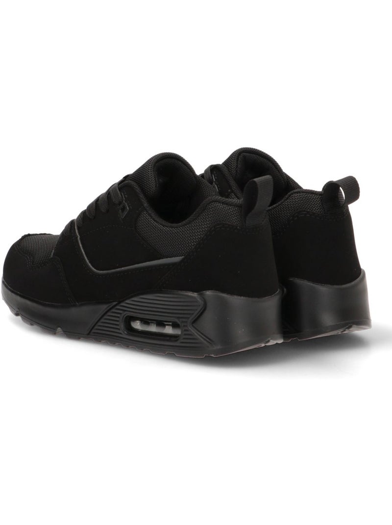 Deportivas Casual Mujer Suela Plana - Vanva Negro - Kiabi