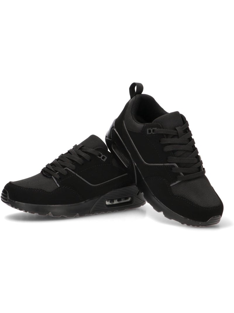 Deportivas Casual Mujer Suela Plana - Vanva Negro - Kiabi