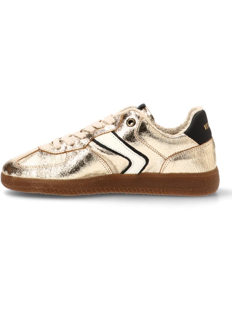 Deportivas Casual Mujer Suela Plana - Verbenas Oro - Kiabi