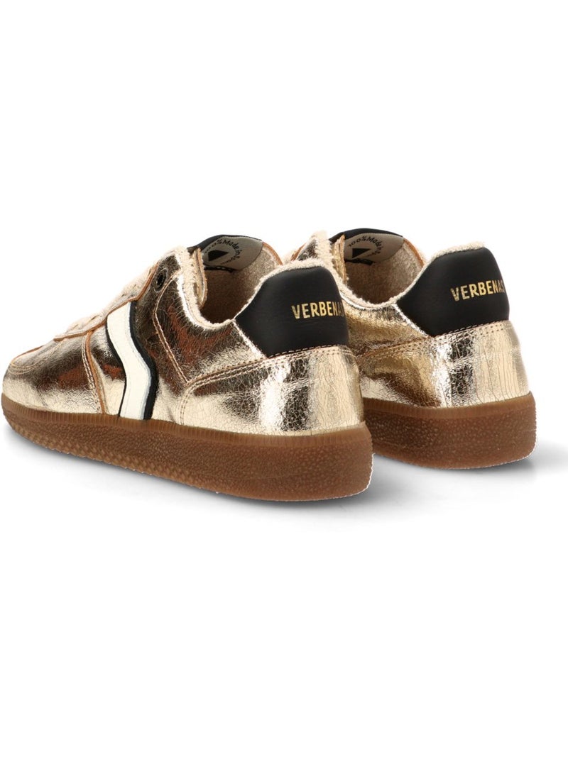 Deportivas Casual Mujer Suela Plana - Verbenas Oro - Kiabi