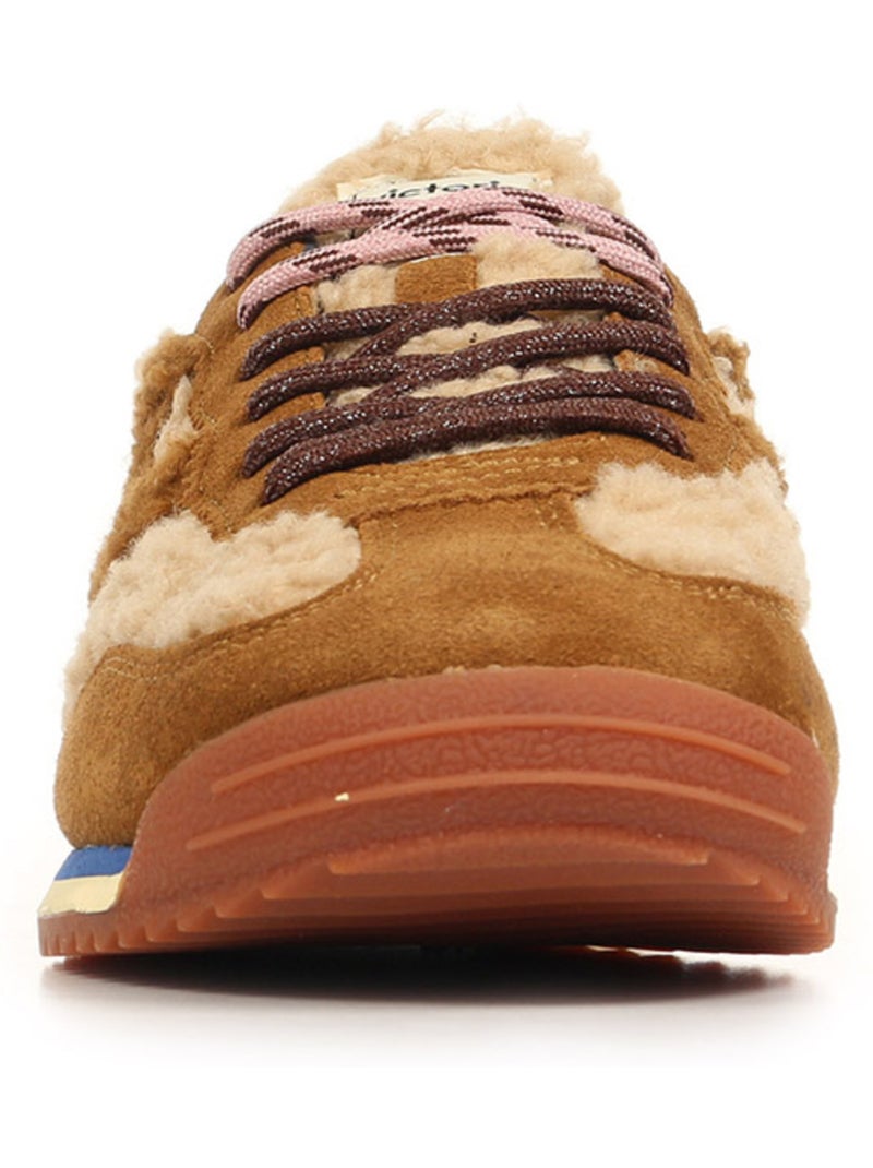 Deportivas casual mujer suela plana - victoria Beige - Kiabi