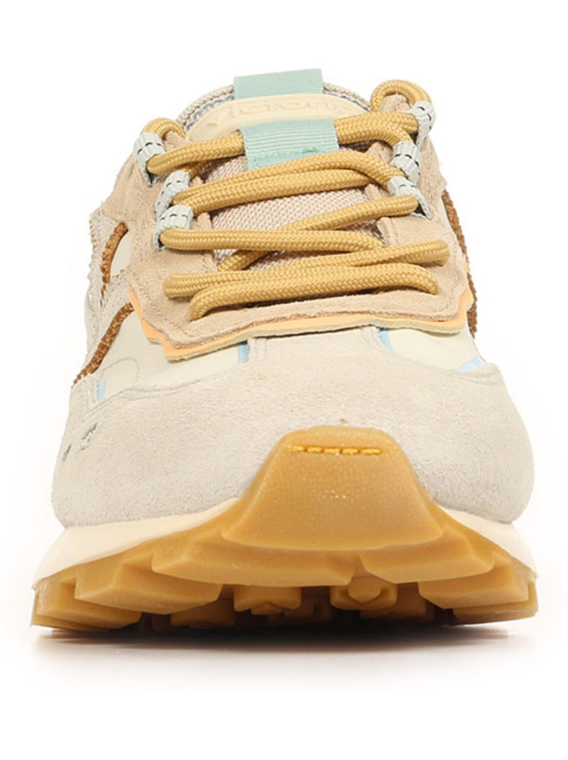 Deportivas Casual Mujer Suela Plana - Victoria Beige - Kiabi