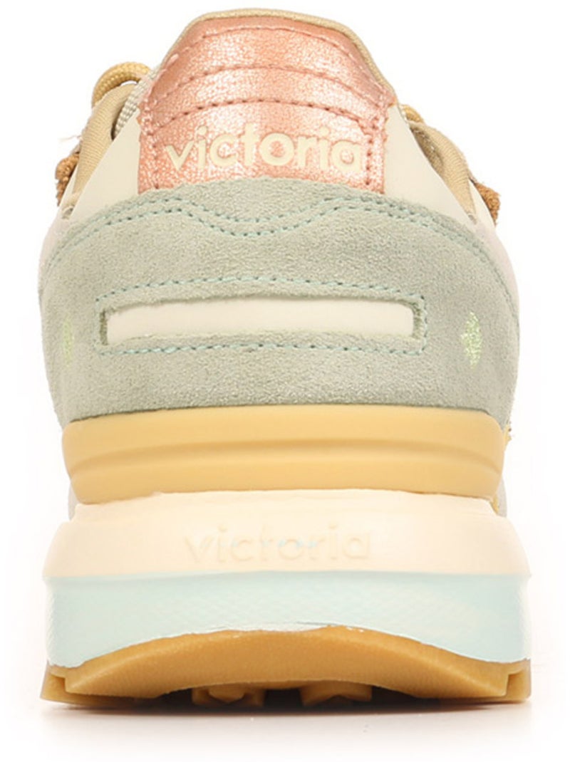 Deportivas Casual Mujer Suela Plana - Victoria Beige - Kiabi