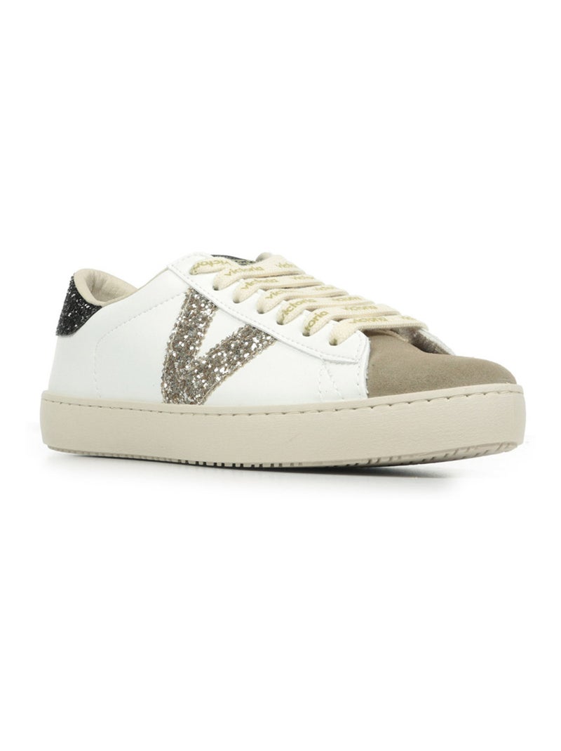 Deportivas Casual Mujer Suela Plana - Victoria Blanco - Kiabi