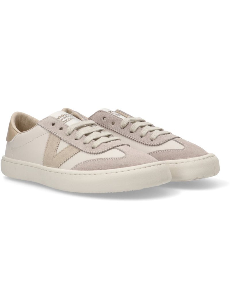 Deportivas Casual Mujer Suela Plana - Victoria Gris perla - Kiabi