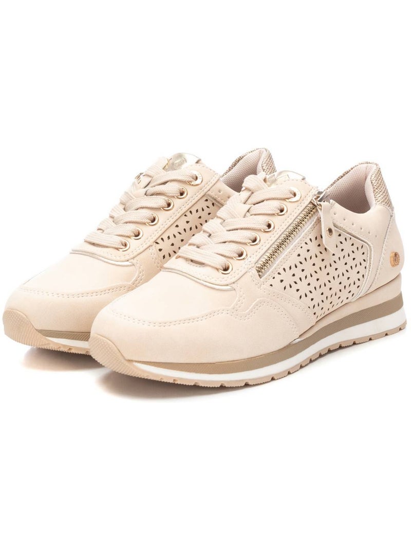 Deportivas Casual Mujer Suela Plana - Xti Beige - Kiabi