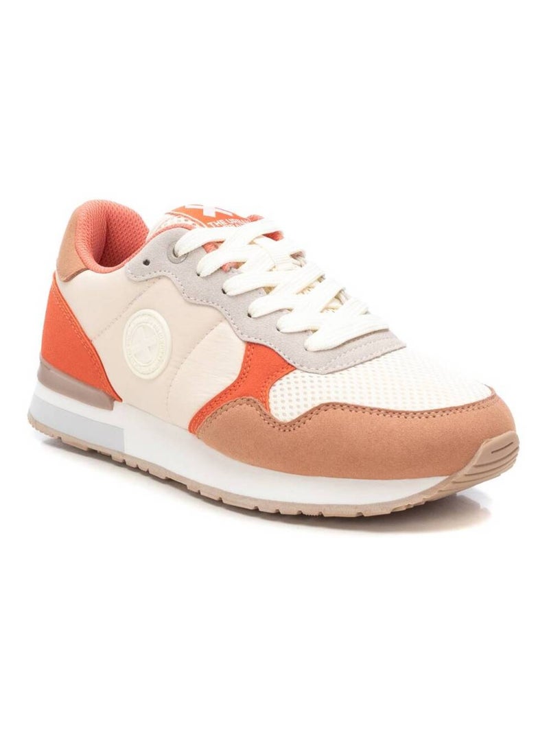 Deportivas Casual Mujer Suela Plana - Xti Beige - Kiabi