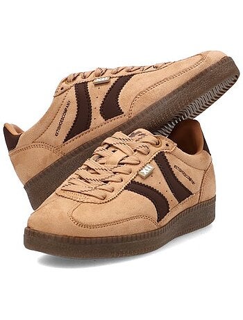 Deportivas casual mujer suela plana - xti