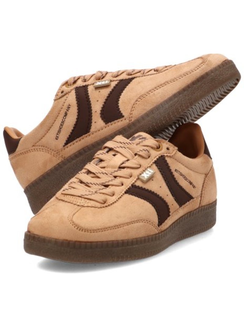 Deportivas casual mujer suela plana - xti Beige - Kiabi