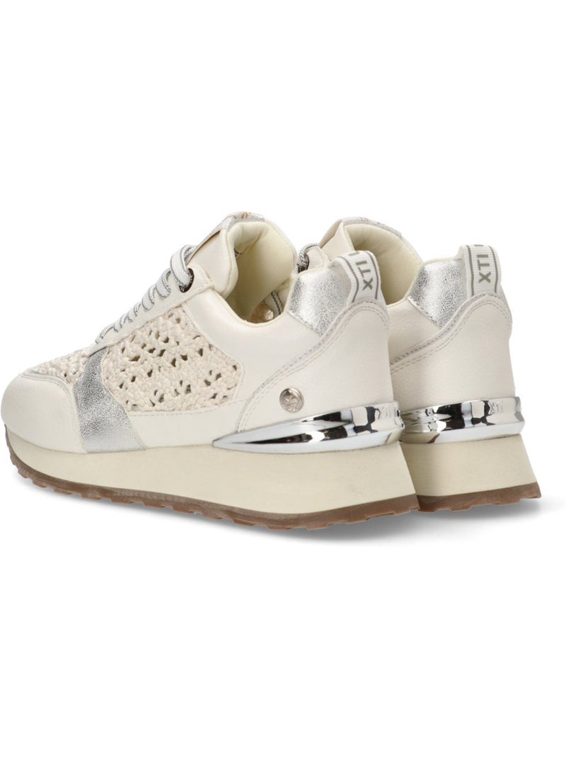 Deportivas Casual Mujer Suela Plana - Xti Blanco - Kiabi