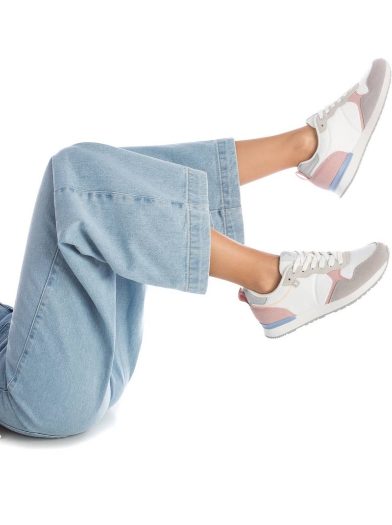 Deportivas Casual Mujer Suela Plana - Xti Blanco - Kiabi