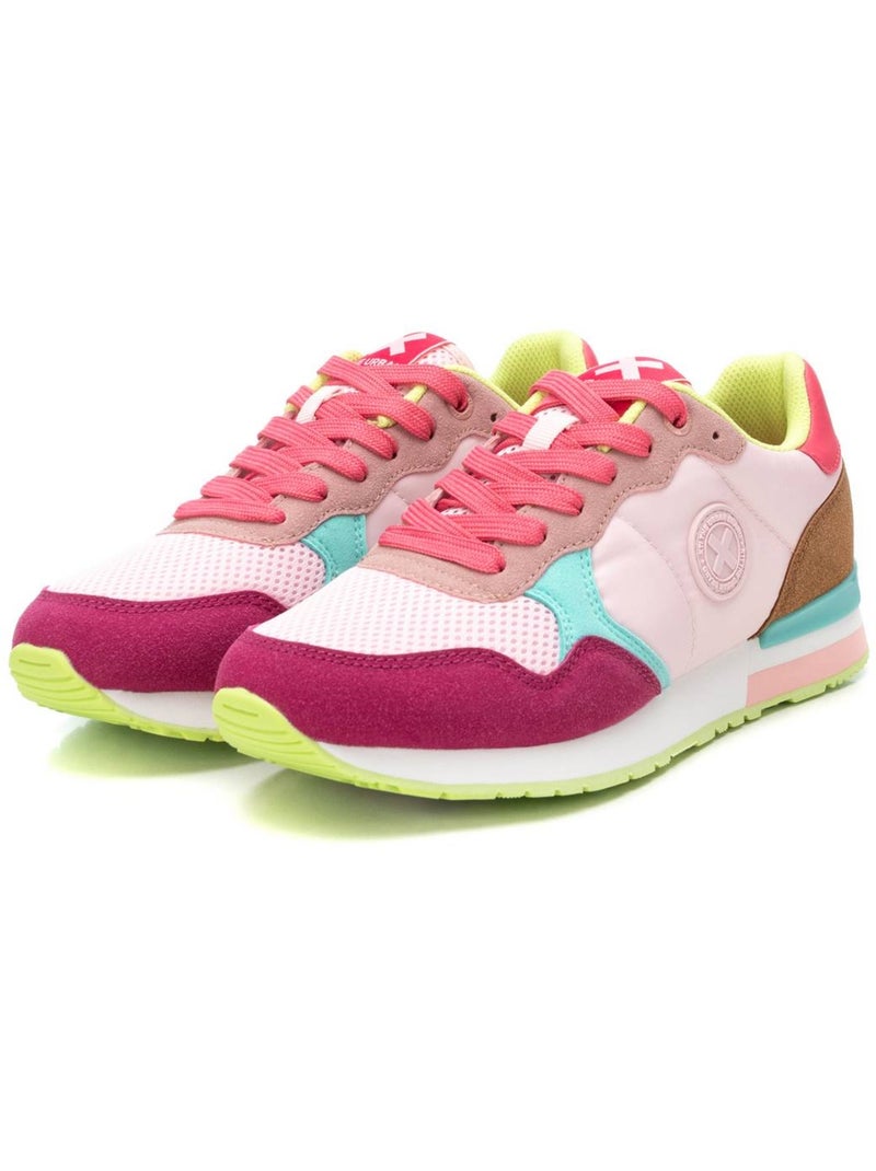 Deportivas Casual Mujer Suela Plana - Xti Rosa - Kiabi