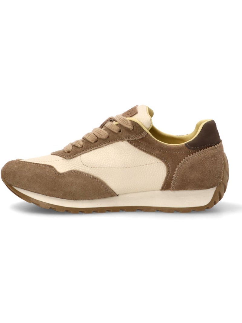 Deportivas Casual Mujer Suela Plana - Yulia Lz Beige - Kiabi
