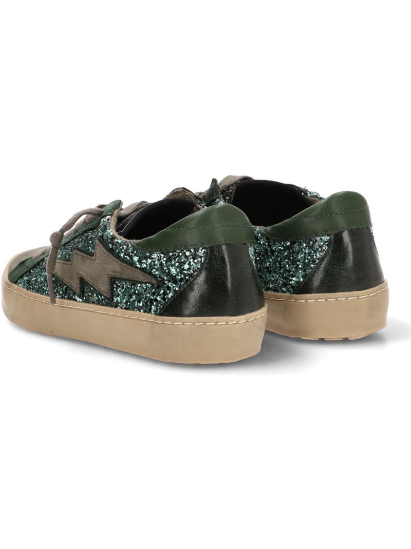 Deportivas casual mujer suela plana - yulia Verde - Kiabi