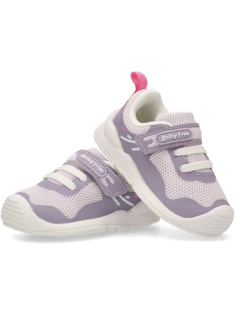 Deportivas Casual Niña Suela Plana - Chetto Malva lila - Kiabi