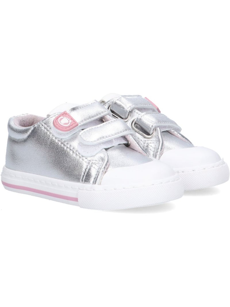 Deportivas Casual Niña Suela Plana - Conguitos Plata - Kiabi