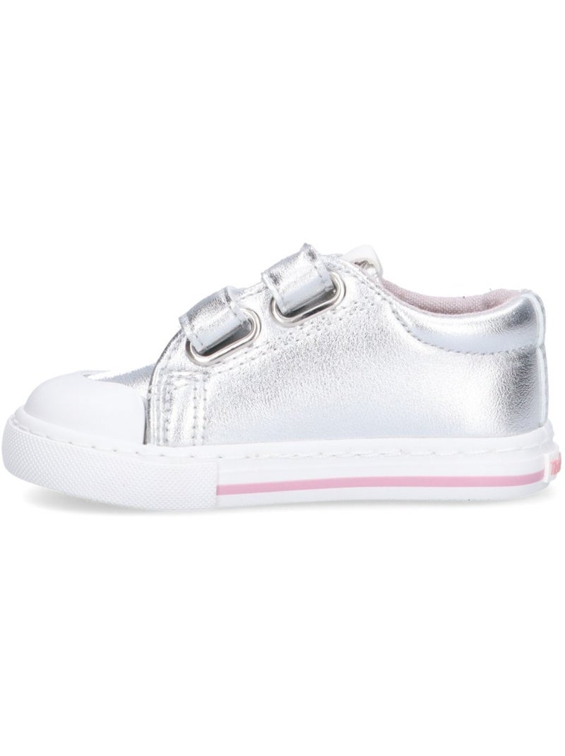 Deportivas Casual Niña Suela Plana - Conguitos Plata - Kiabi