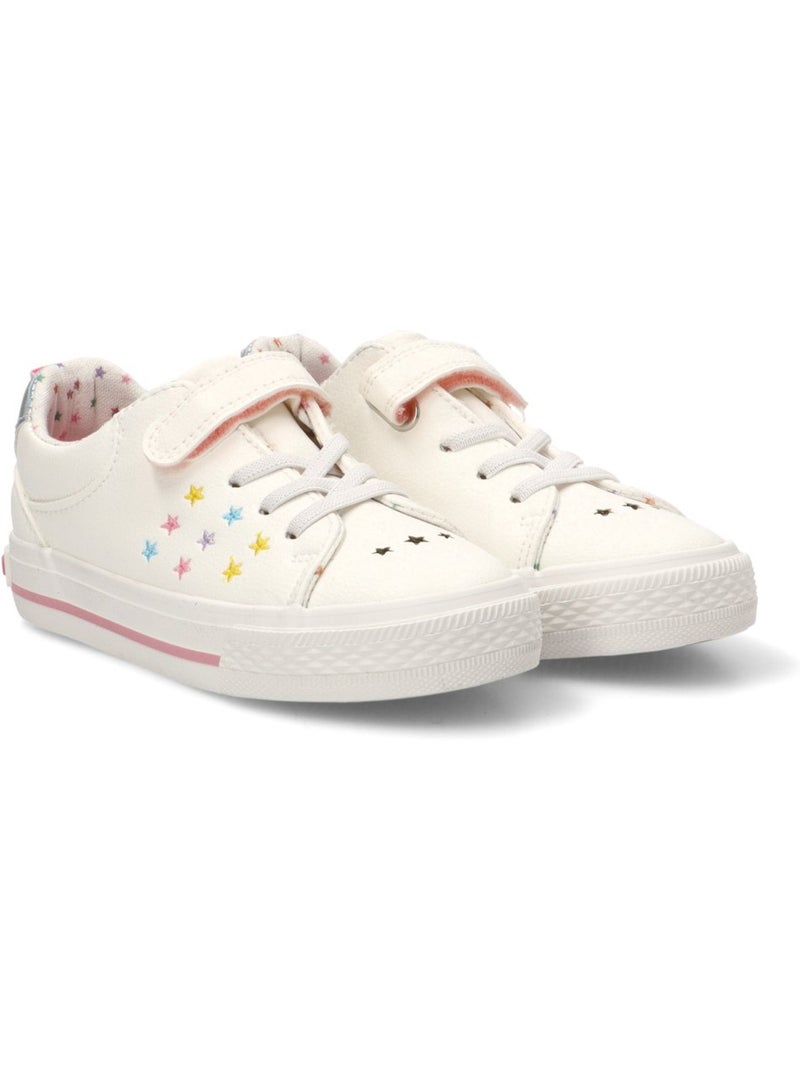 Deportivas Casual Niña Suela Plana - Etika Blanco - Kiabi