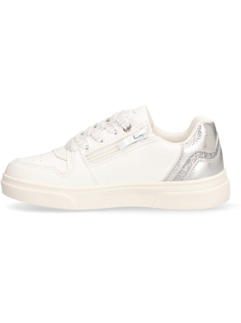 Deportivas Casual Niña Suela Plana - Etika Blanco - Kiabi