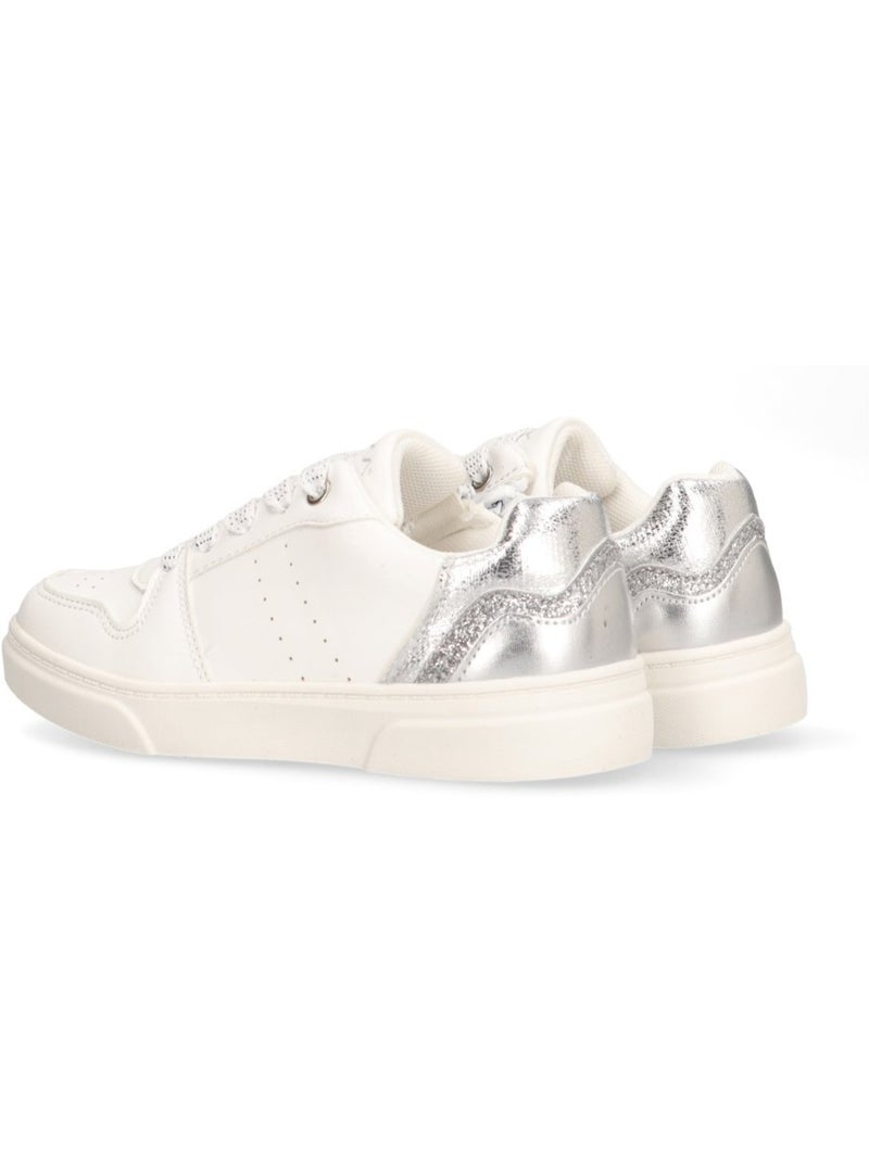 Deportivas Casual Niña Suela Plana - Etika Blanco - Kiabi