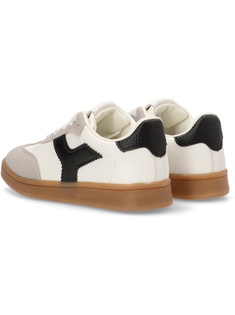 Deportivas Casual Niña Suela Plana - Etika Negro - Kiabi