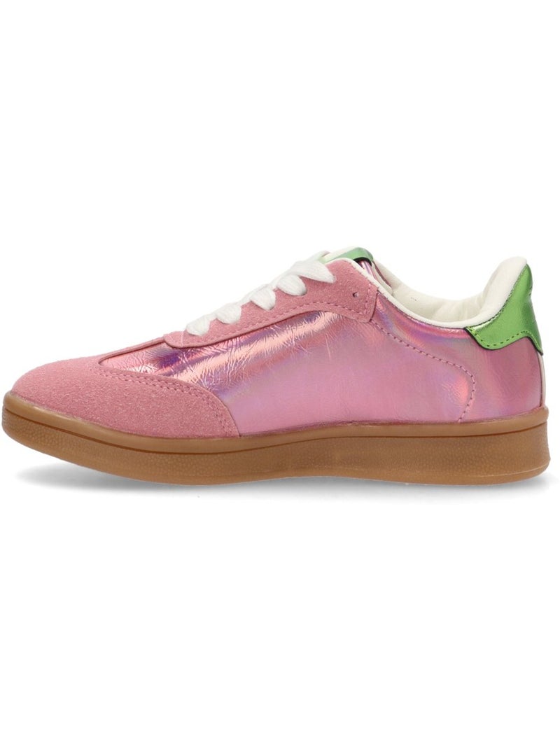 Deportivas Casual Niña Suela Plana - Etika Rosa - Kiabi