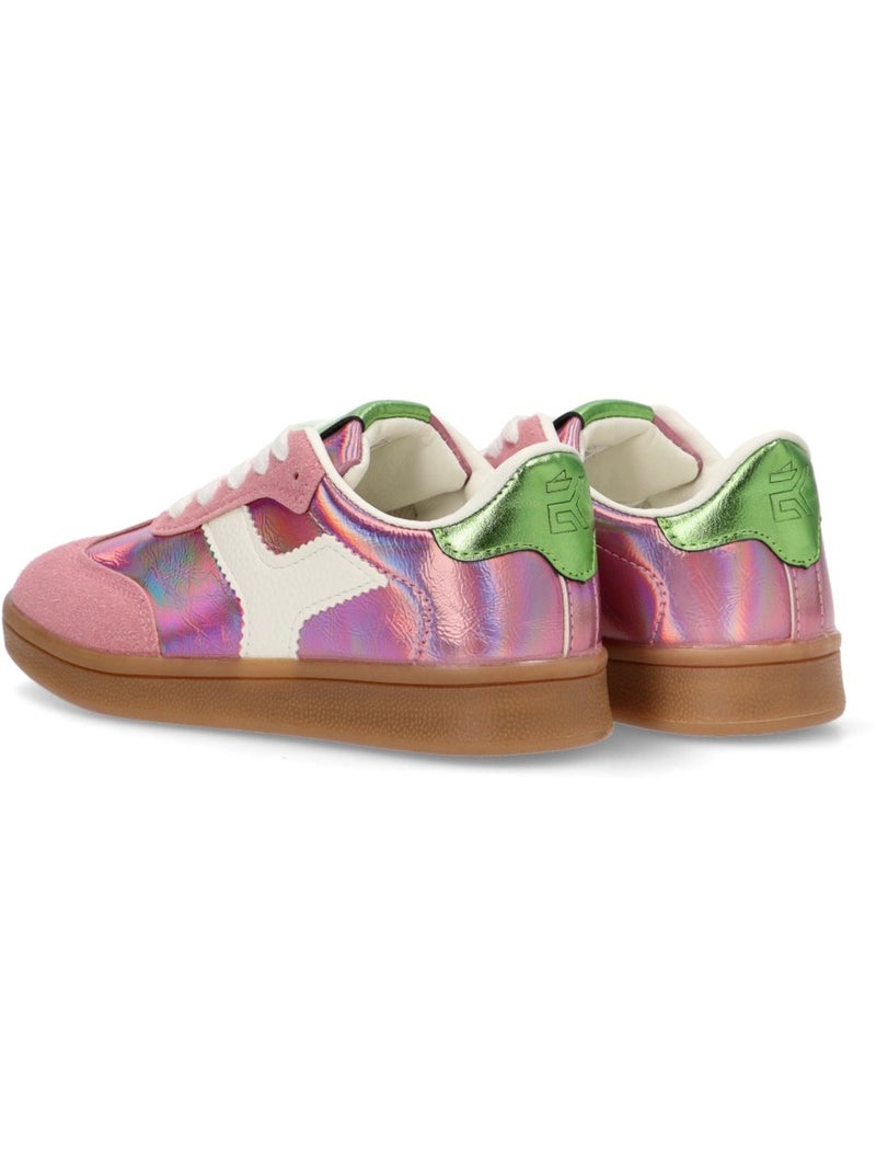 Deportivas Casual Niña Suela Plana - Etika Rosa - Kiabi