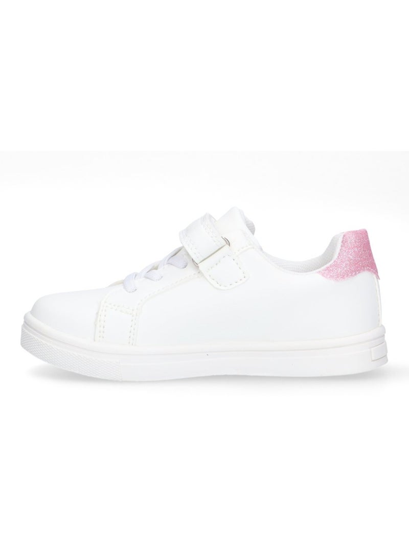 Deportivas Casual Niña Suela Plana - Luna Collection Blanco - Kiabi