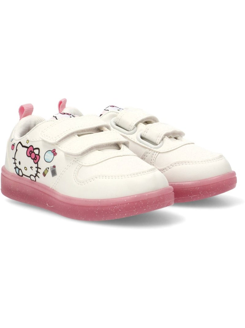 Deportivas Casual Niña Suela Plana - Luna Collection Blanco - Kiabi