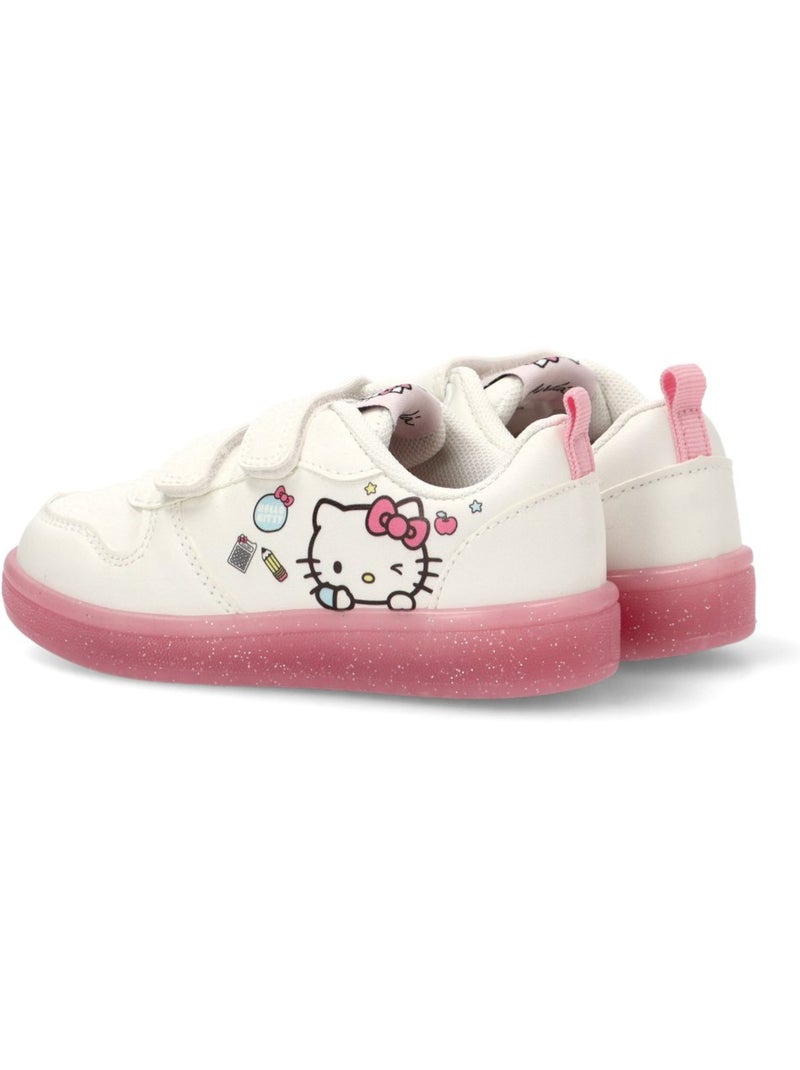 Deportivas Casual Niña Suela Plana - Luna Collection Blanco - Kiabi