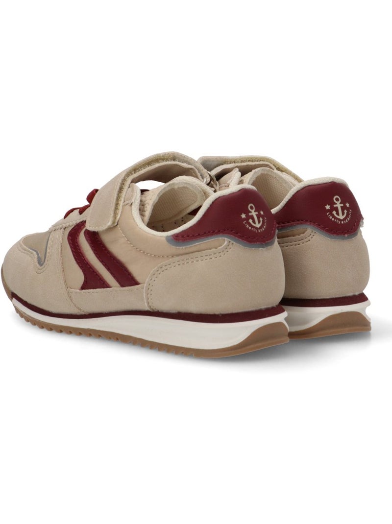 Deportivas Casual Niña Suela Plana - Luna Kids Beige - Kiabi