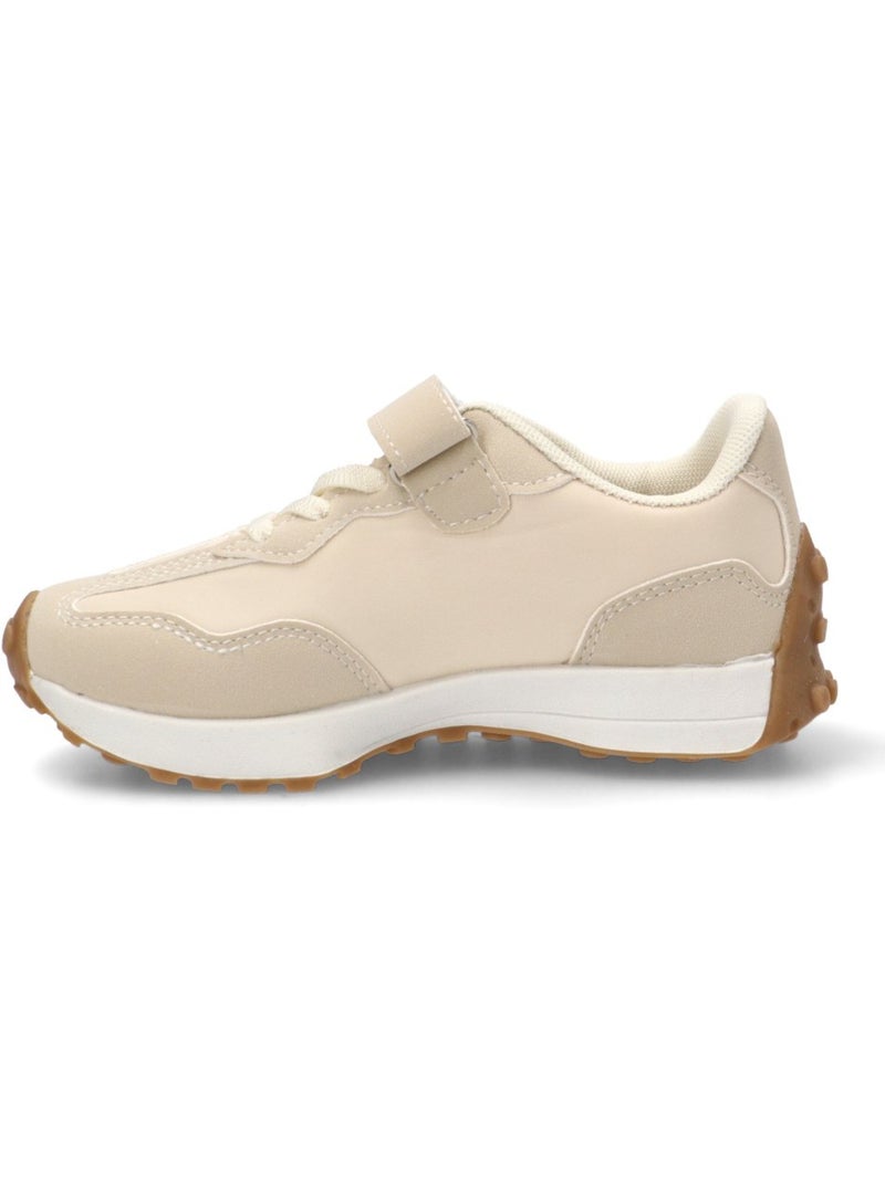 Deportivas Casual Niña Suela Plana - Luna Kids Beige - Kiabi