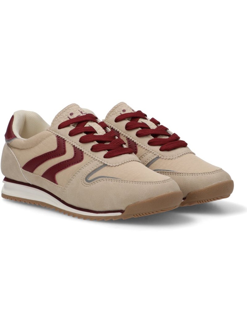 Deportivas Casual Niña Suela Plana - Luna Kids Beige - Kiabi